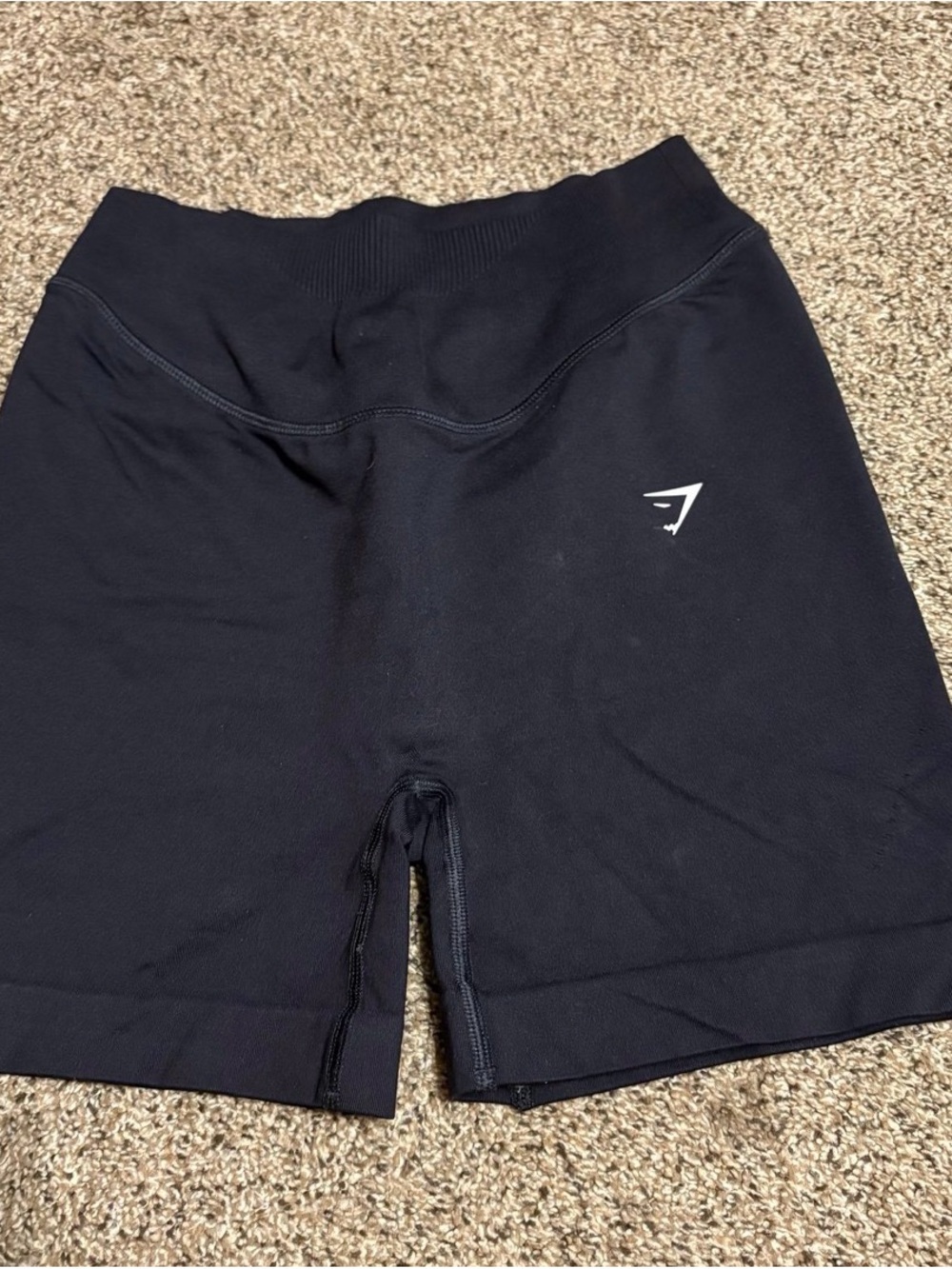 Gymshark sweat seamless Black High-Waist Performance Bike Shorts
